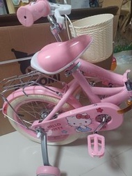 16吋 摺疊 728元 另 兒童單車 hello kitty  兒童單車 公主單車 new 配送前掛篮，后座架，輔助輪及升級彩胎  12吋588元，14吋638元，16吋678元，18吋738元，20
