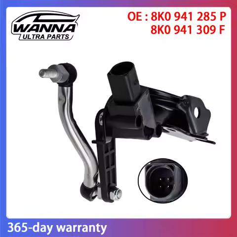 Headlight Level Sensor for Audi A4 B8 2010-2016 S4 A5 S5 Front Left 8K0941285P Rear Left 8K0941309F 
