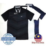 Nike Dri Fit Tee Collar Short Sleeves Shirt | Baju Berkolar Lelaki Nike Lengan Pendek | Baju Jalan Lelaki | Summer Cloth
