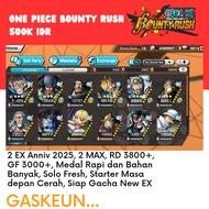 OPBR 2EX Max Anniv 2025 RD GF 3000+ One Piece Bounty Rush Original Android Games