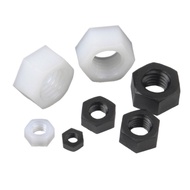 ((XCF-) Nylon Hex Nut Nut Black/White/Transparent Nylon Hex Nut M2/M2.5-M20