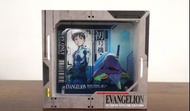 限量版EVA初號機3D發光八達通套裝-包括初號機立體頭部八達通匙扣、編號卡、亞加力陳列座