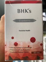 BHK's 蔓越莓益生菌 女性保健