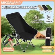 Camping Chair Foldable Outdoor Hight Adjustable Moon Chair   Fishing Balcony Chair