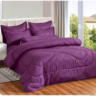 Cadar Hotel 7 in 1 Bedsheet Queen with Comforter, Hotel High Quality 7in1 set comforter