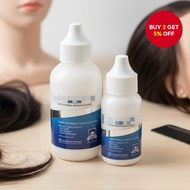 Lace Front Wig Glue - Skin-Friendly Formula for Synthetic Hair, Clear Scalp Bonding Adhesive  Peleka