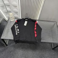 川久保玲針織毛衣  手臂愛心字母滿印圖案