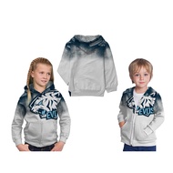 2S5 - Evos 2018 2019 Evos White Esport Gaming Kids Hoodie Jacket Fullprint Esport Jacket