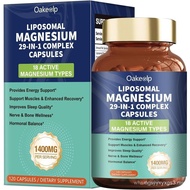 29-in-1 Liposomal 18 Active Types Complex 1400MG Capsule,Citrate Glycinate Malate etc,Mild & Efficie