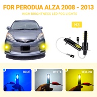 2PCS FOG LAMP LED  Lampu Spotlight Sport Light Mentol Kereta Halogen Replacement H3  Alza MMC  fog l