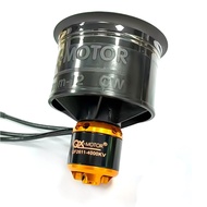 QX-MOTOR 50 มม.EDF Ducted พัดลม 12 ใบมีด CW CCW QF2611 3300/4000/4600/5000KV มอเตอร์ไร้แปรงสําหรับ F