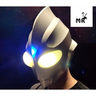 ultraman tiga mask topeng helmet light toys