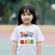 Baju Budak NumberBlocks Friends T-Shirt Kanak-Kanak Children Kids