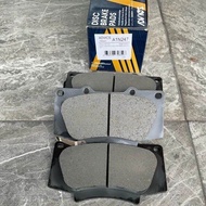ผ้าเบรคหน้า Advics Toyota Revo 2wd 4wd ปี12-20 All new Fortuner ปี15-20 / A1N246 / A1N247