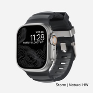 NOMAD สายนาฬิกา Rocky Point Band 44-49mm Natural Black Hardware ใช้สำหรับ Apple Watch