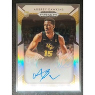 Panini Prizm Draft Picks 2019 Aubrey Dawkins RC Auto Silver nba card