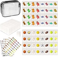 Corpower Seaside Escape Game 65 Blocks 30 mm Seaside Style Escape Game in ABS Plastic Mahjong Style,