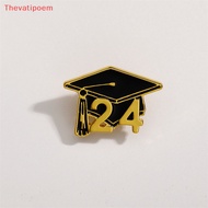 [Thevatipoem] 2024 Graduation Cap Lapel Pin Souvenir Emblem Badge, Graduation Gifts HOT