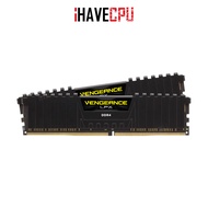 แรม (ram) iHAVECPU CORSAIR VENGEANCE LPX 16GB (8x2) DDR4 3200MHz BLACK (CMK16GX4M2E3200C16)