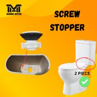 Toilet Cistern / Ceramic Tank Side stud/ Penutup air tanki