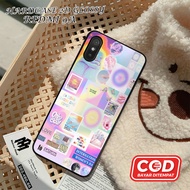 Glossy 2D Case Xiaomi Redmi 9A Motif Casing Hardcase Glossy 2D Latest Silicone Softcase shiny case C
