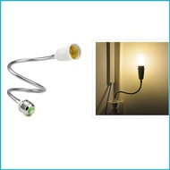 UTAKEE E27 Light Socket Extender Adapter E27 To E27 Socket Extender Flexible Gooseneck Adjustable Ex
