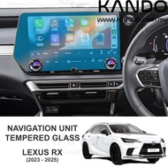 Lexus RX Tempered Glass Protector Lexus RX 350 Tempered Glass Lexus RX 500h F Sport Tempered Glass L