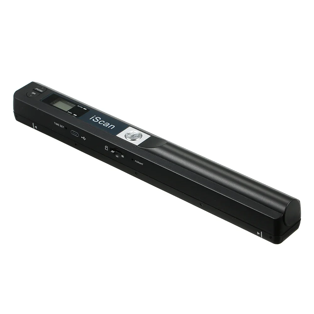 Mini Handheld Document Scanner A4 Book Scanner iScan Portable Scanner for JPG and PDF Format 300/600