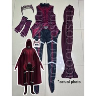 Marvel Avengers Scarlet Witch Costume for Women Wanda Maximoff Cosplay for Female Adults Movie