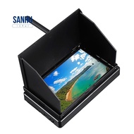 5.8G 48CH 4.3 Inch LCD 480X272 16:9 NTSC/PAL FPV Monitor Auto Search with OSD Build-in Battery for R