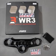 Tripleclamp Triple Clamp Triangle Handlebar WR3 Ninja 150 RR 150RR Black