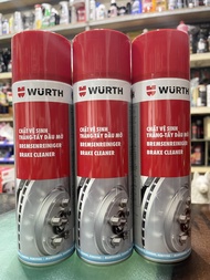Combo 3  Chai xịt vệ sinh thắng xe Wurth Brake Cleaner 500ml