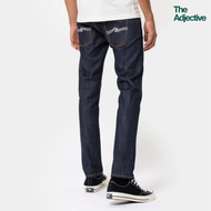 Nudie Jeans/Thin Finn-Organic Dry Ecru Emboกางเกงยีนส์ทรง Thin Finn ยีนส์ทรงกระบอกเล็ก  เป็นยีนส์กึ่