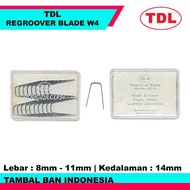Alat Ukir Batik Ban TDL Regroover Blade W4 - Pisau Ukir Alur Ban Motor Alat Suntik Ban Mobil
