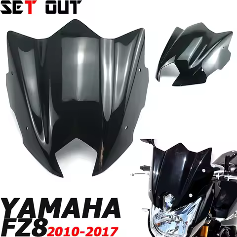 For Yamaha FZ8 2010-2017 fz8 2010 2011 2012 2013 2014 2015 2016 2017motorcycle accessories windscree
