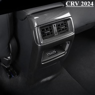Honda CRV G6 New CRV CR-V 2024-2026 Rear Air Vent Armrest Carbon Fiber Cover Aircond Cover Protectio