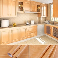 YELLOW PLYWOOD WALL STICKER WALLPAPER SIZE 45 cm x 7.3 meters