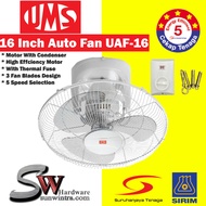 UMS 16 Inch Ceiling Auto Fan (16 ) Ceilling fan Kipas Siling 360 Degree
