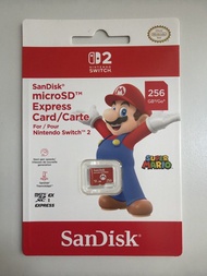 SanDisk Nintendo Switch microSDXC 256GB 記憶卡