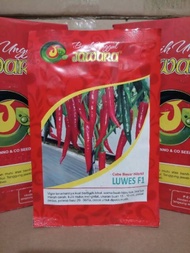 Bibit cabe merah besar hibrid LUWES F1 isi 10 gram || produk asli