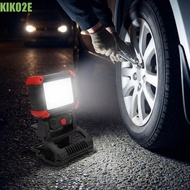 KIKO2E Rechargeable Work Light, Cordless Waterproof LED Work Light, Clip on Worklight 3 Light Modes 