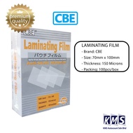 CBE Laminating Film 70mm x 100mm