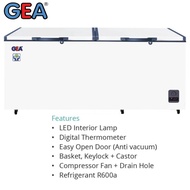 Gea Ab-620-Itr Chest Freezer 500 Liter Freezer Box Spec