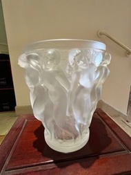 LALIQUE Bacchantes Crystal Vase René Lalique Design 經典水晶花瓶 René Lalique 設計