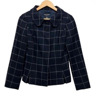 Brooks Brothers brother OTHER Jacket Size 0 Plaid Navy Women Long sleeves White Direct from Japan Se