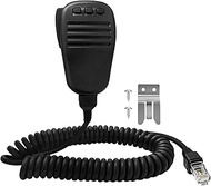 Akoree MH-31A8J Handheld Speaker with Mic, 8-Pin Speaker Microphone for Yaesu FT-450 FT-450D FT-817 