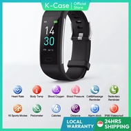 [SG] Waterproof Fitness Tracker Smart Watch IP68 Heart Rate Sleep Step Counter Calories Fitness brac