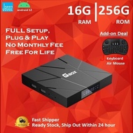 TVBox 16G RAM 256G ROM 4K Resolution