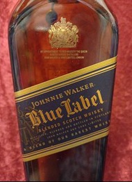 無盒 約翰走路 尊尼獲加 藍牌  750ml No box Johnnie Walker Blue Label