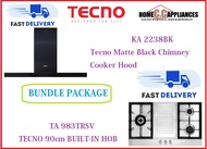 TECNO HOOD AND HOB FOR BUNDLE PACKAGE ( KA 2238BK &amp; TA 983TRSV ) / FREE EXPRESS DELIVERY